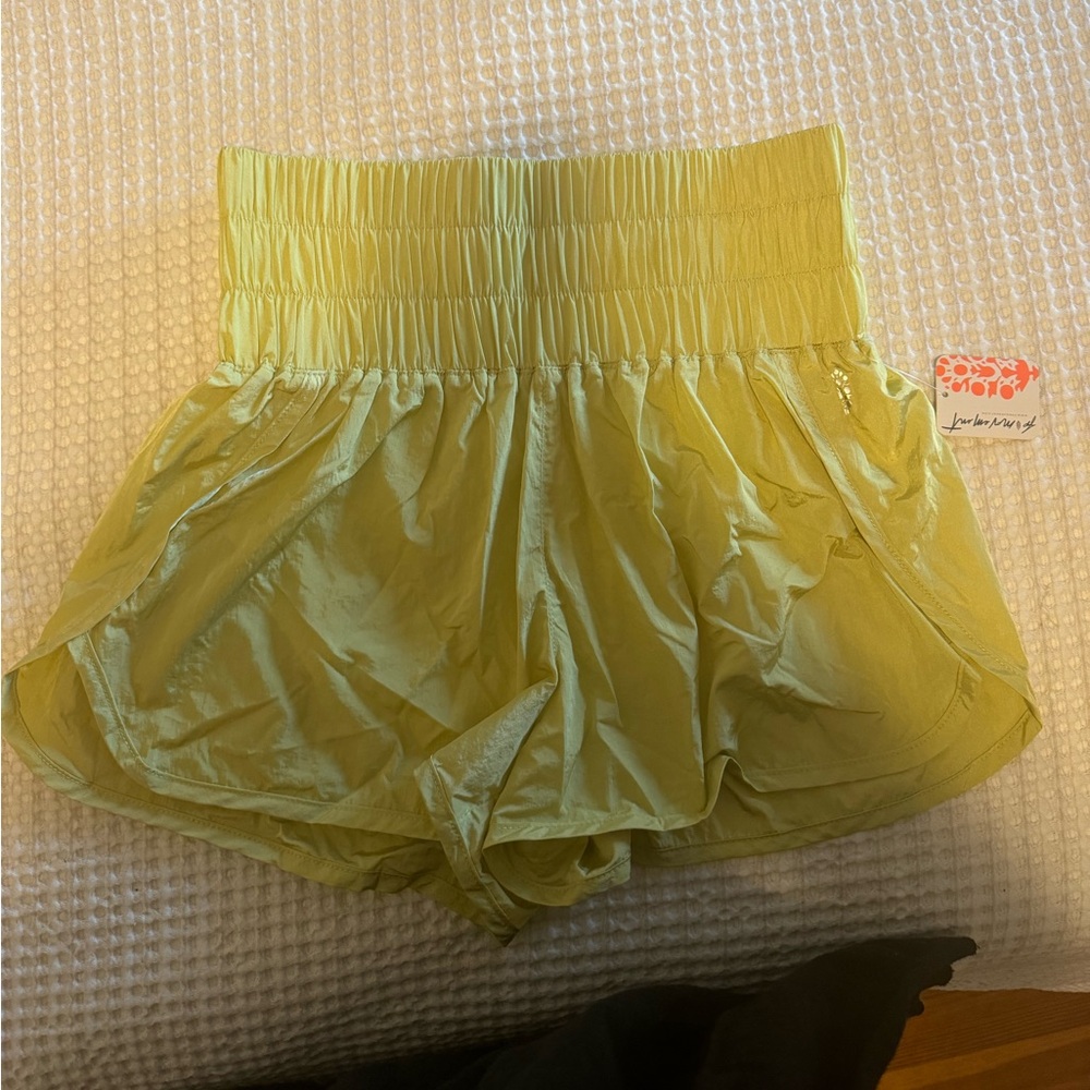 Yellow Free People shorts Medium